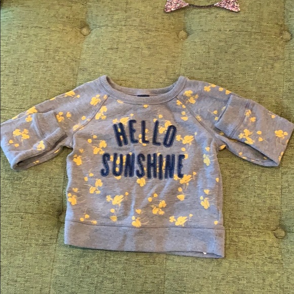 GAP Other - Gap toddler girl sweatshirt